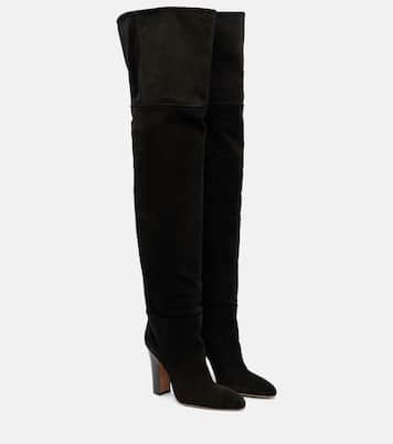 Botas mosqueteras Lavinia de ante | Paris Texas