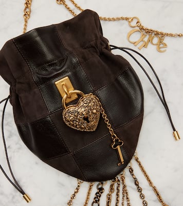 Château Treasures leather shoulder bag | Chloé