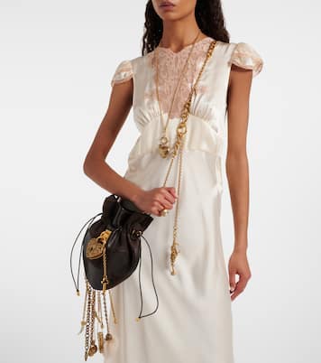 Château Treasures leather shoulder bag | Chloé