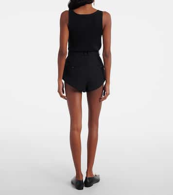 Shorts in lana con cintura | Magda Butrym