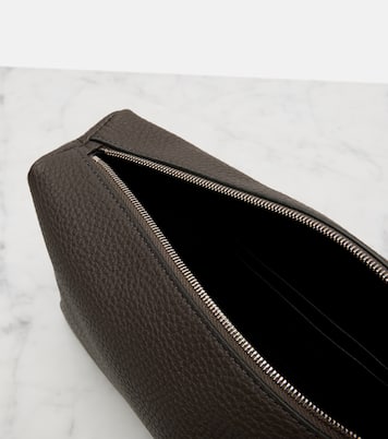 Clutch Squared Compact de piel | The Row