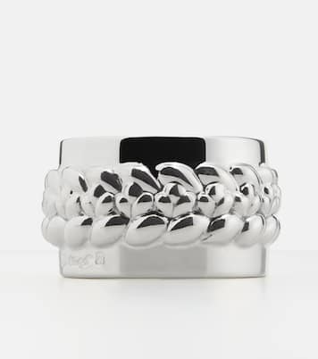 Rond de serviette Babylone en plaqué argent | Christofle