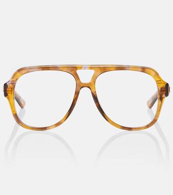 Optical Native oversized aviator glasses | Chloé
