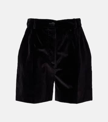 Cotton and silk-blend shorts | Dolce&Gabbana