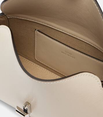 T-Lock Mini leather clutch | Toteme