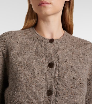 Mauino cashmere tweed cardigan | The Row