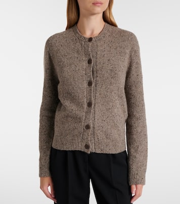 Mauino cashmere tweed cardigan | The Row