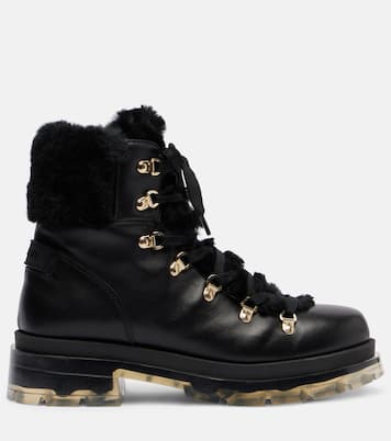 Botines Swansea de piel con borrego | Bogner
