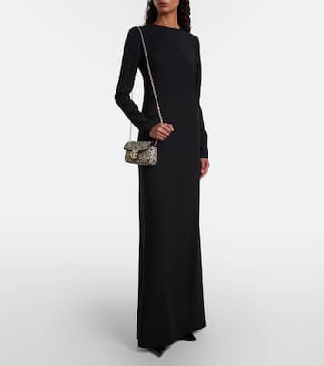 GG Marmont花呢单肩包 | Gucci