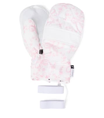 Janne logo quilted mittens | Bogner Kids