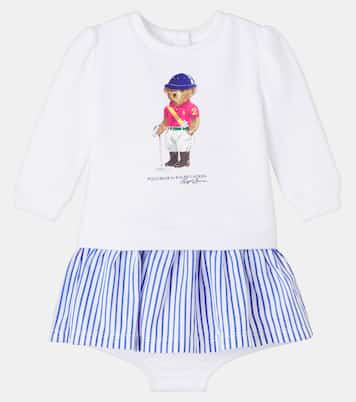 Baby Polo Bear bloomers and dress set | Polo Ralph Lauren Kids
