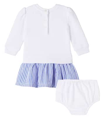 Baby Polo Bear bloomers and dress set | Polo Ralph Lauren Kids