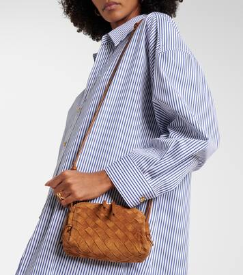 Concert Mini suede crossbody bag | Bottega Veneta