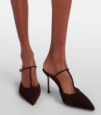 Sorbonne 85 suede mules | Aquazzura