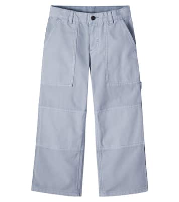 Cotton canvas cargo pants | Stella McCartney Kids