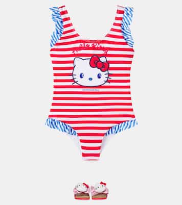 X Hello Kitty Badeanzug | Monnalisa