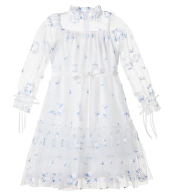 Floral embroidered tulle dress | Petite Amalie  
