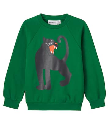 Sweatshirt Panther aus Baumwoll-Jersey | Mini Rodini