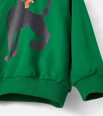 Sweatshirt Panther aus Baumwoll-Jersey | Mini Rodini
