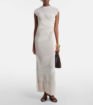 Solange knitted semi-sheer maxi dress | SIR