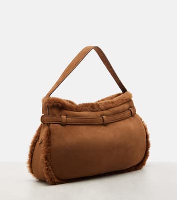 Aventure suede shoulder bag | Miu Miu