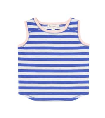 Baby - Top Aldwych a righe in cotone | Caramel