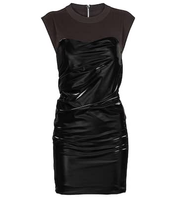 Vestido corto Isabella de vinilo | Rta