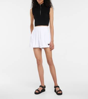 Shorts aus Frottee | Prada