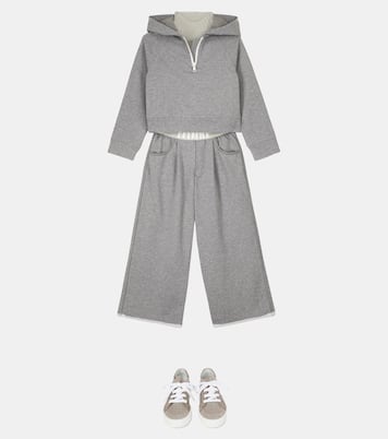 Dreamer cotton hoodie | Brunello Cucinelli Kids