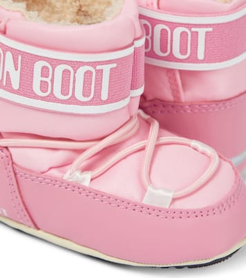 Bebé - botas con paneles de piel | Moon Boot Kids