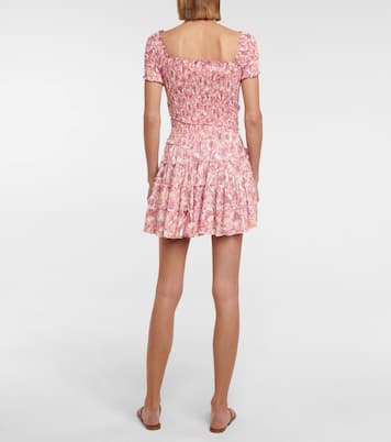 Soledad printed minidress | Poupette St Barth
