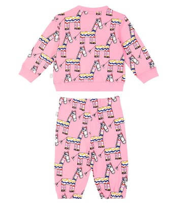 Set de dos piezas de algodón estampado | Stella McCartney Kids