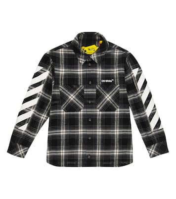 Hemd aus Flanell | Off-White Kids