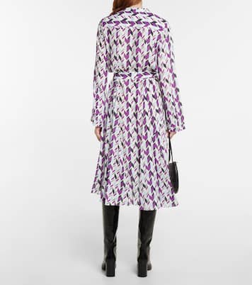 Vestido midi Fluid Graphics estampado | Dorothee Schumacher