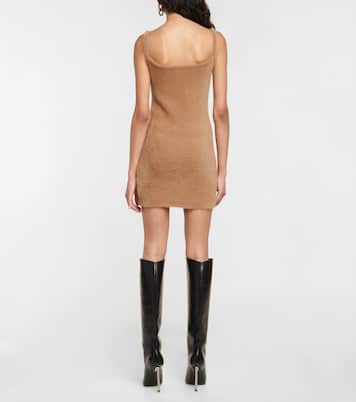 Vestido corto estampado | Off-White