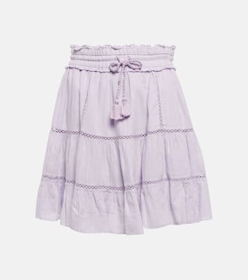 Lioline cotton-blend miniskirt | Marant Etoile