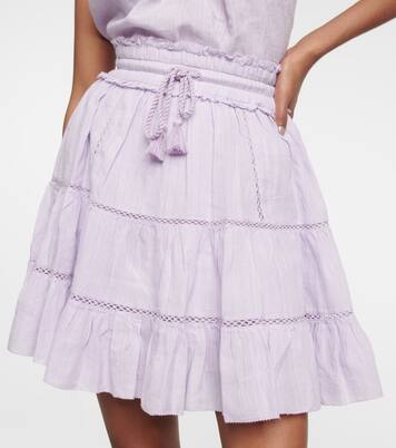 Lioline cotton-blend miniskirt | Marant Etoile