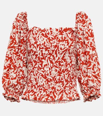 Top en crêpe à fleurs | Polo Ralph Lauren
