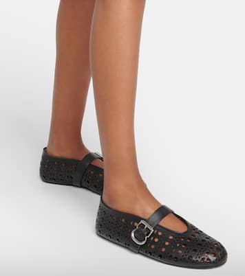 Ballerine Vienne in pelle | Alaïa