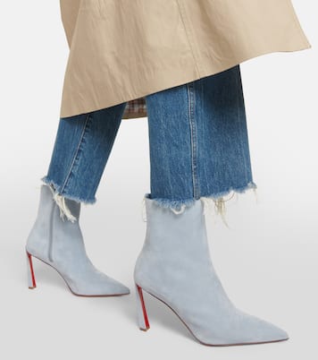 Stivaletti Condora 100 in suede | Christian Louboutin