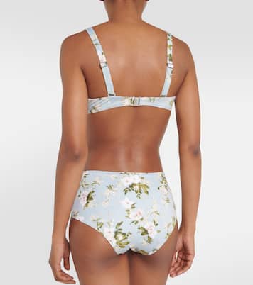 Top de bikini Chun floral | Erdem