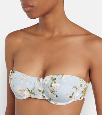 Top de bikini Chun floral | Erdem