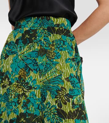 Pantalon ample Nigeria à fleurs | Max Mara