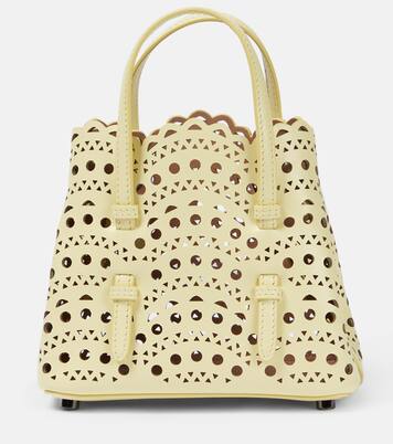 Tote Mina 16 Vienne Wave aus Leder | Alaïa
