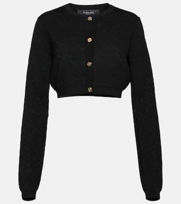 Cropped-Cardigan Medusa | Versace