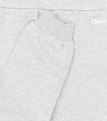 Jogginghose aus Baumwoll-Jersey | Chloé Kids