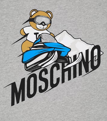프린트 코튼 저지 티셔츠 | Moschino Kids