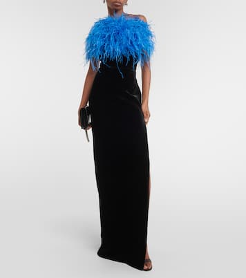 Robe mit Federn | Rasario