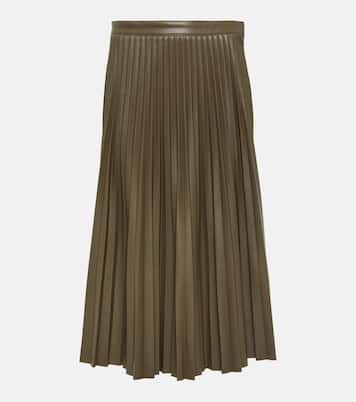 Falda midi White Label de piel sintética | Proenza Schouler