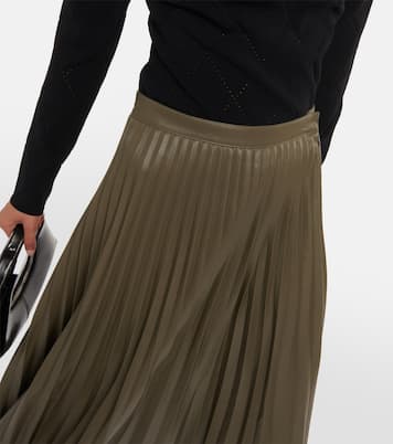 Falda midi White Label de piel sintética | Proenza Schouler